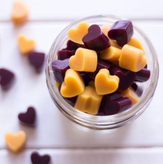 Gesündere Ingwer-Gummibärchen (für die kalte Jahreszeit) - rein pflanzlich, vegan, glutenfrei, ohne raffinierten Zucker - inzone.biz