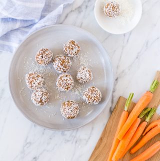 Gesunde Carrot Cake Energy Balls – rein pflanzlich, vegan, glutenfrei, ohne raffinierten Zucker - inzone.biz