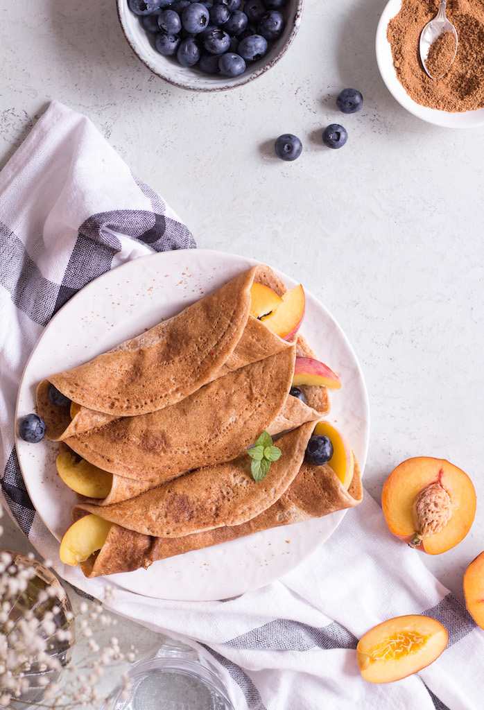 Die besten gesunden Crepes - vegan, rein pflanzlich, ohne raffinierten Zucker, glutenfrei - inzone.biz