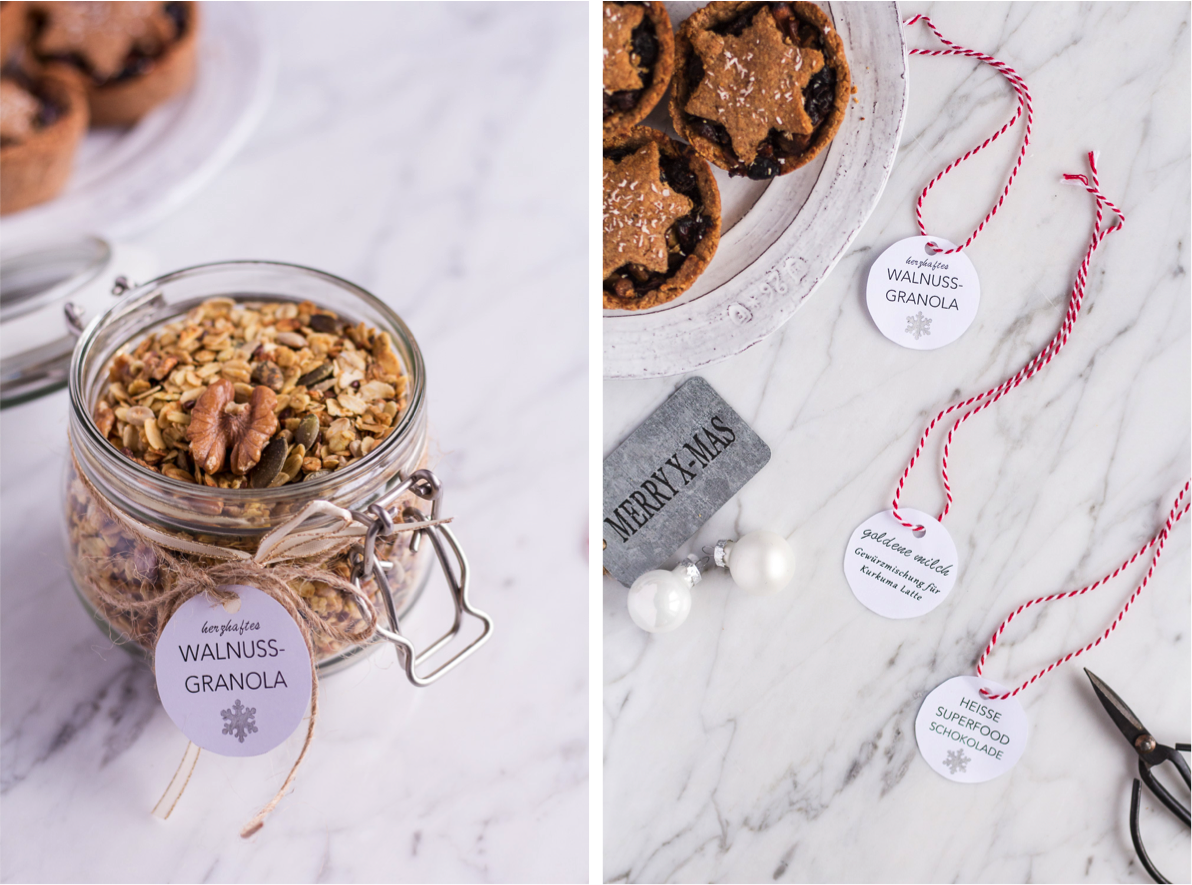 Essbare DIY-Geschenke (+Anhänger zum Ausdrucken!) - inzone.biz