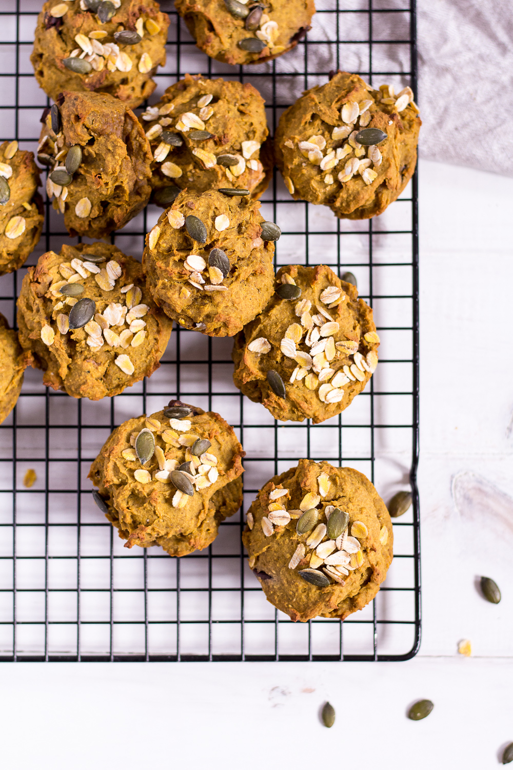 Gesunde Kürbis-Muffins - vegan, glutenfrei, rein pflanzlich, ohne raffinierten Zucker - inzone.biz