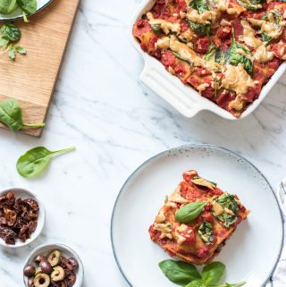 Life-changing gesunde Lasagne - rein pflanzlich, vegan, glutenfrei, ohne raffinierten Zucker - inzone.biz