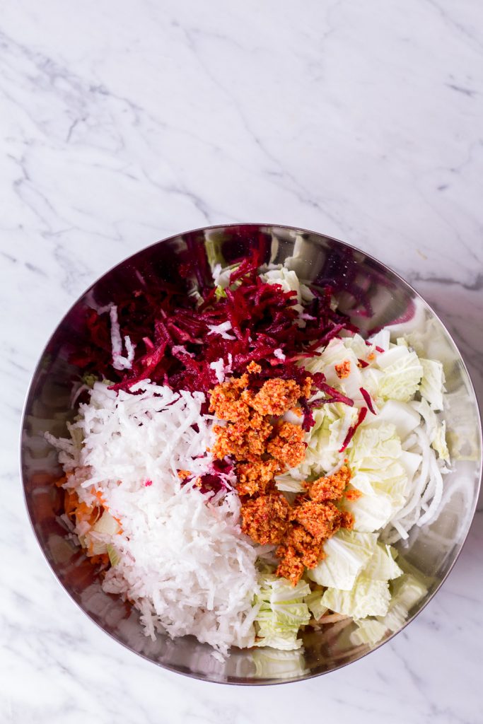 Gesundes Pinkes Kimchi - rein pflanzlich, vegan, glutenfrei, ohne raffinierten Zucker - inzone.biz