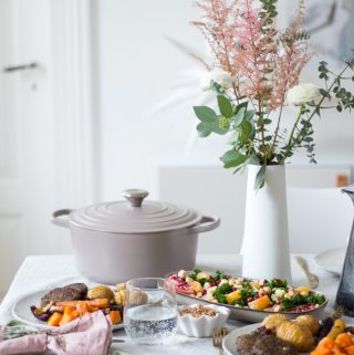 Gesundes Weihnachtsmenü 2018 - rein pflanzlich, vegan, glutenfrei, ohne raffinierten Zucker - inzone.biz
