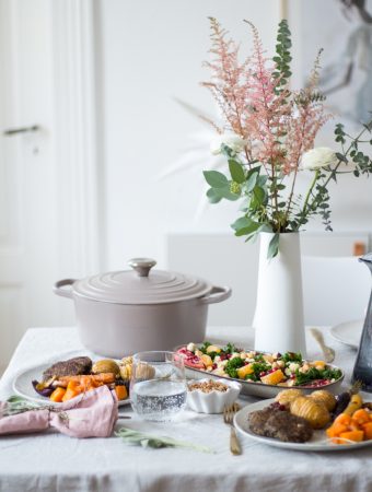 Gesundes Weihnachtsmenü 2018 - rein pflanzlich, vegan, glutenfrei, ohne raffinierten Zucker - inzone.biz