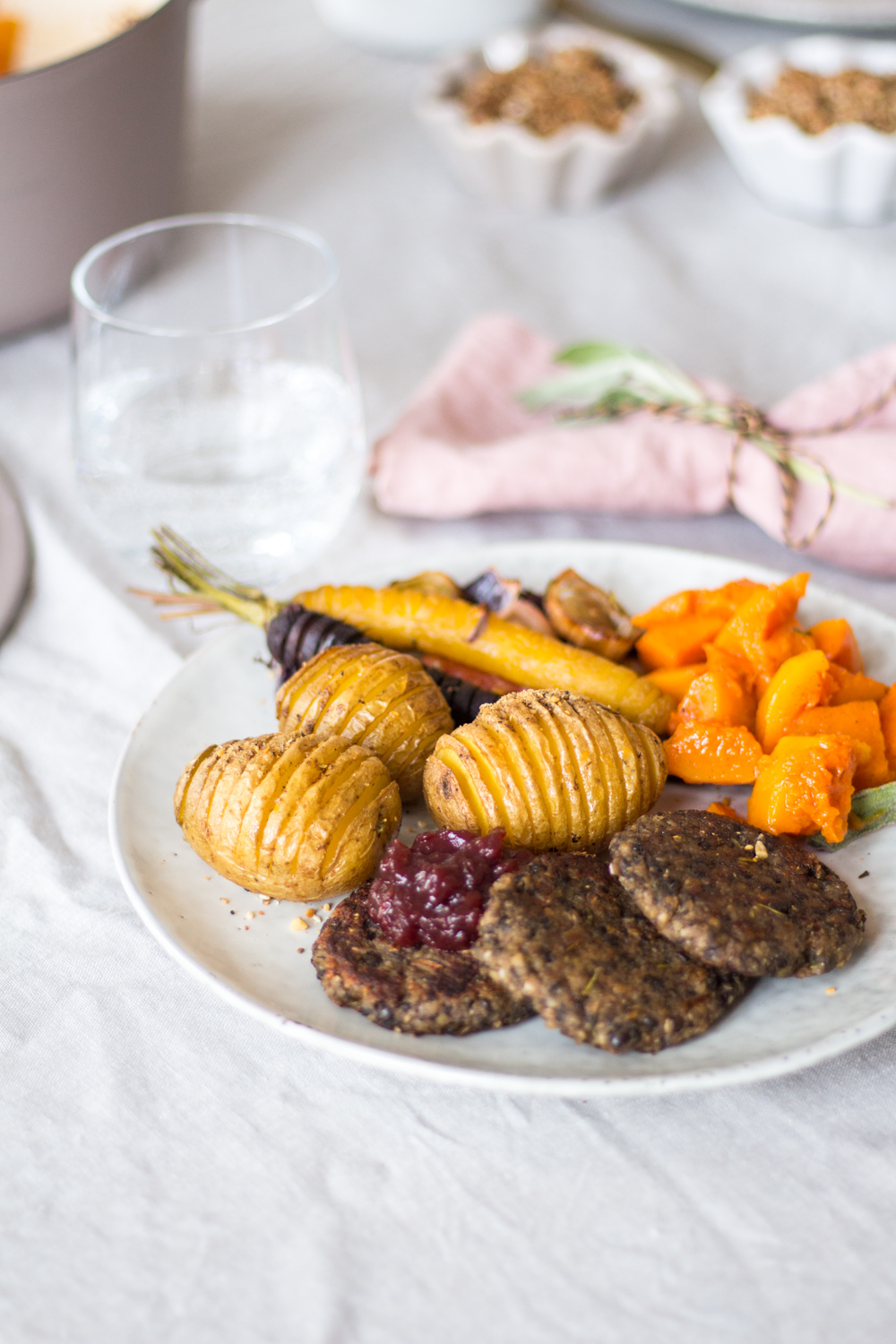 Gesundes Weihnachtsmenü 2018 - rein pflanzlich, vegan, glutenfrei, ohne raffinierten Zucker - inzone.biz