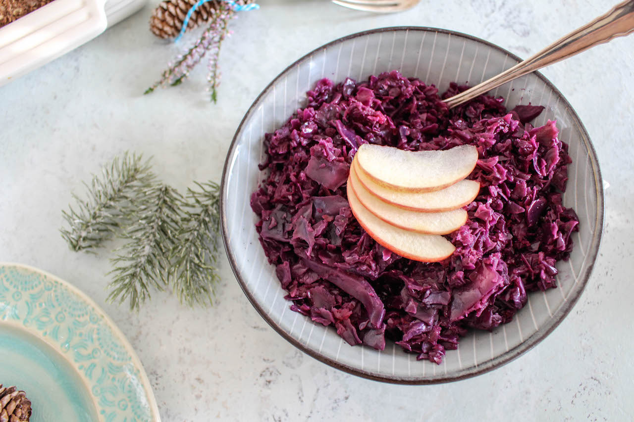 Himmlischer Apfel-Rotohl - vegan, glutenfrei, ohne raffinierten Zucker - inzone.biz