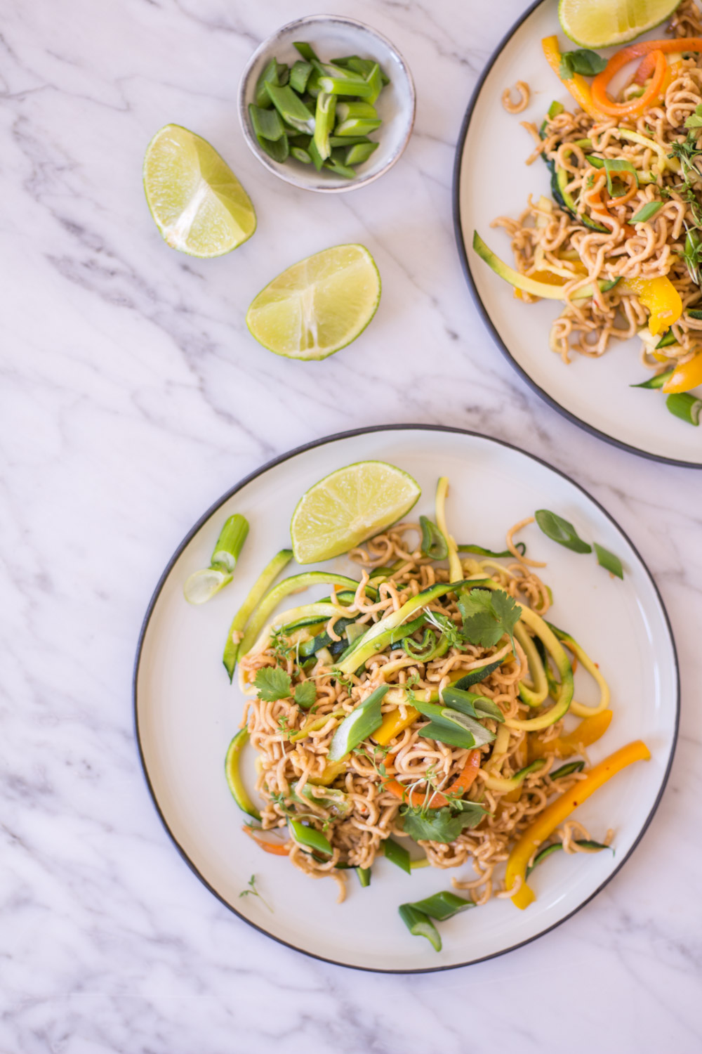 Himmlisches Mie Goreng - rein pflanzlich, vegan, glutenfrei, ohne raffinierten Zucker - inzone.biz