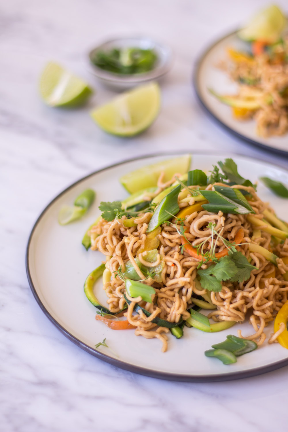 Himmlisches Mie Goreng - rein pflanzlich, vegan, glutenfrei, ohne raffinierten Zucker - inzone.biz