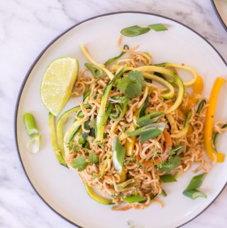 Himmlisches Mie Goreng - rein pflanzlich, vegan, glutenfrei, ohne raffinierten Zucker - inzone.biz