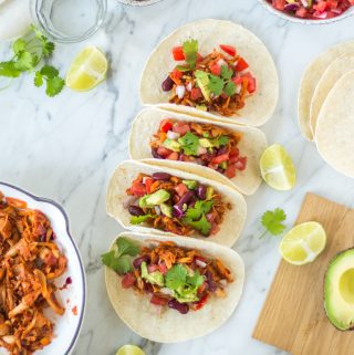 Jackfruit Tacos - – rein pflanzlich, vegan, glutenfrei, ohne raffinierten Zucker - inzone.biz