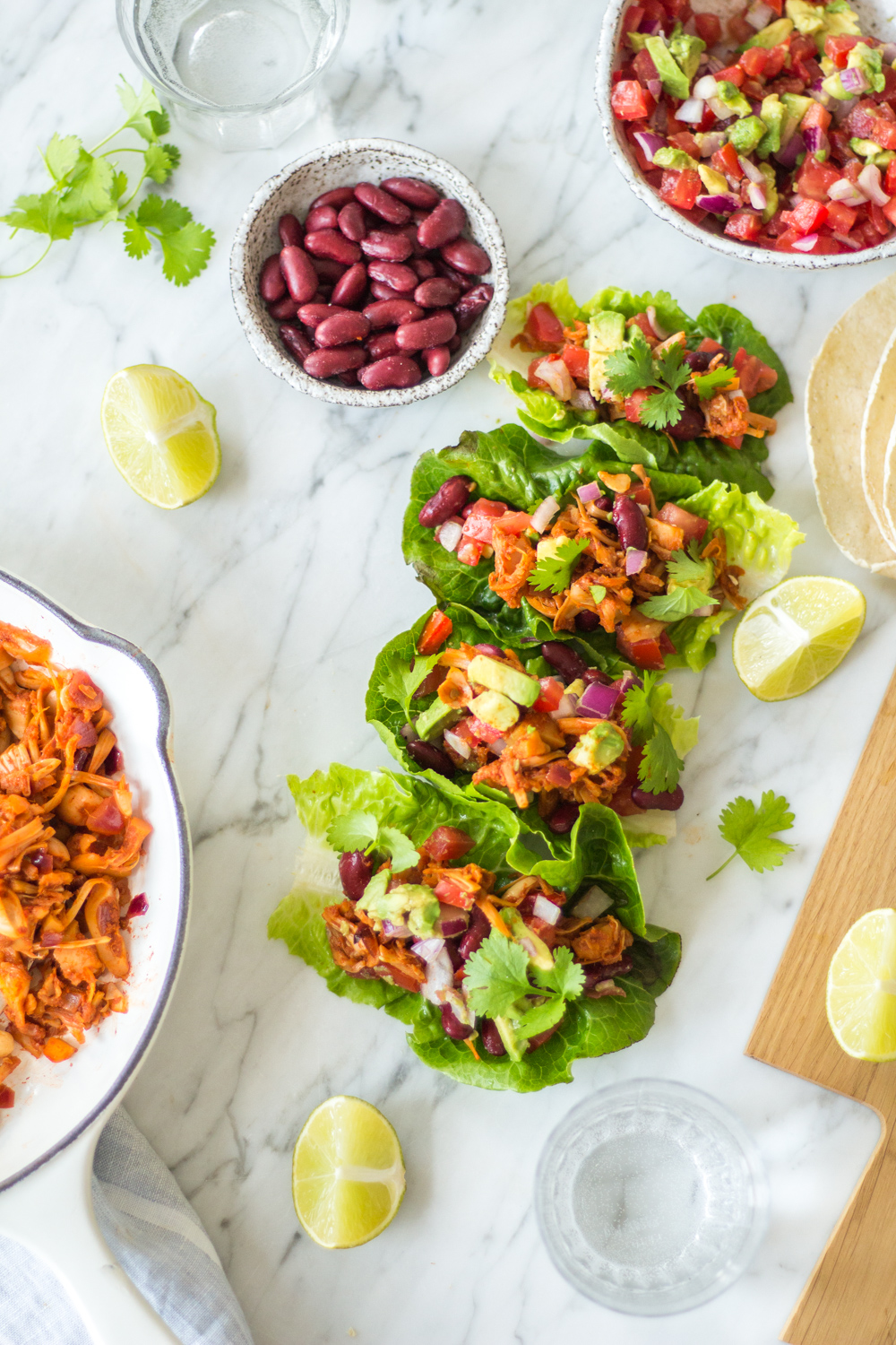 Jackfruit Tacos - – rein pflanzlich, vegan, glutenfrei, ohne raffinierten Zucker - inzone.biz