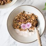 Pumpkin Spice Granola - rein pflanzlich, vegan, glutenfrei, ohne raffinierten Zucker - inzone.biz