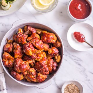 Scharfe Blumenkohl Wings – rein pflanzlich, vegan, glutenfrei, ohne raffinierten Zucker - inzone.biz