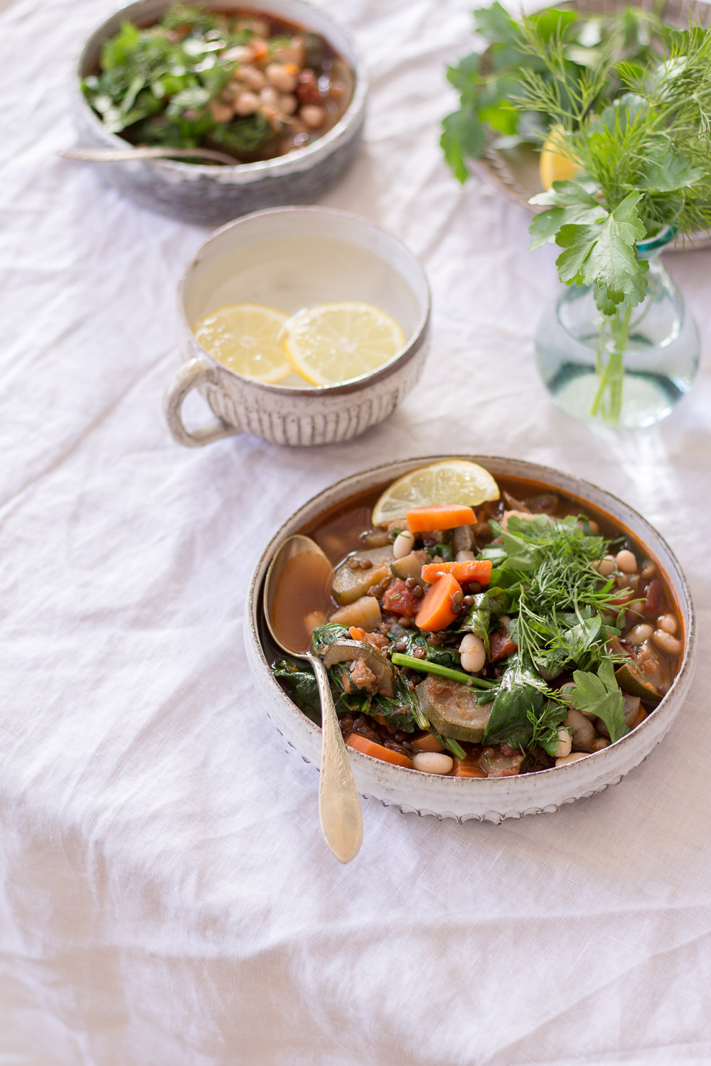 Ich hab mich lieb-Eintopf mit Beluga-Linsen - rein pflanzlich, vegan, glutenfrei, ohne raffinierten Zucker - inzone.biz