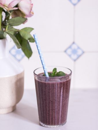 Der ultimative Blaubeer-Power-Smoothie – rein pflanzlich, vegan, glutenfrei, ohne raffinierten Zucker - inzone.biz