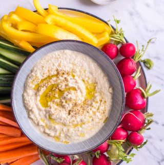 Zucchini Hummus – rein pflanzlich, vegan, glutenfrei, ohne raffinierten Zucker - inzone.biz